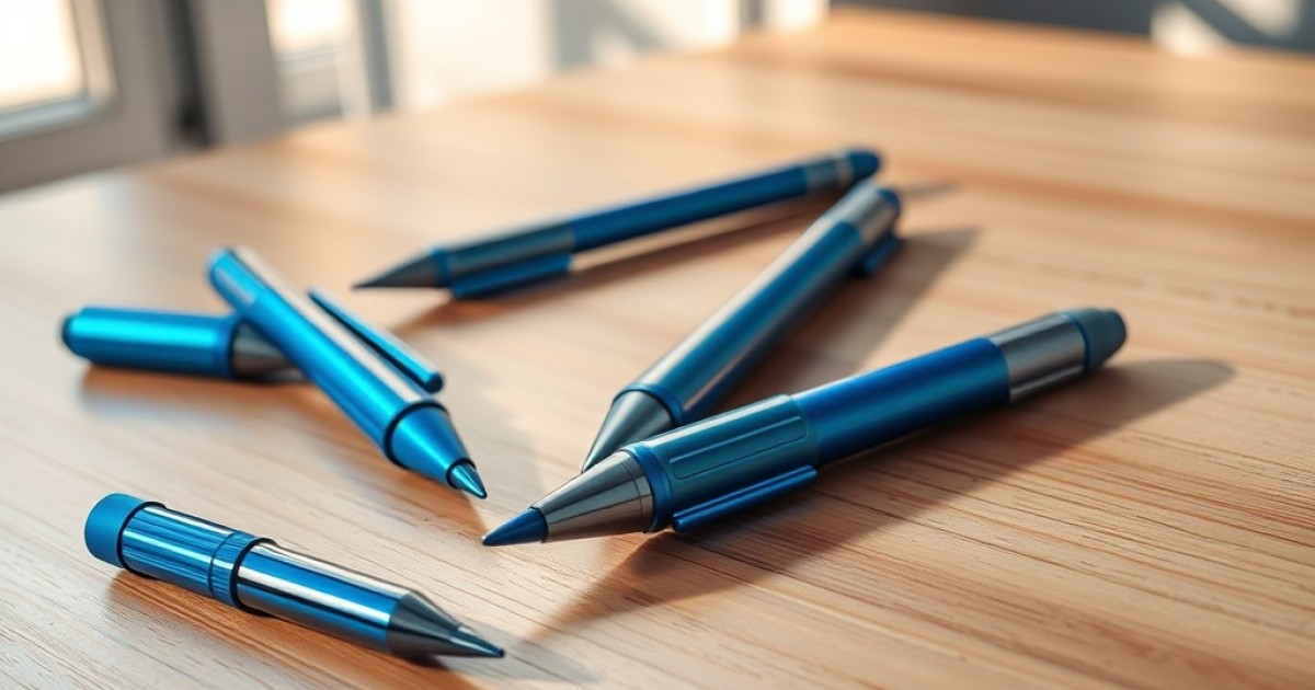 Caneta azul: como escolher a melhor para escrever