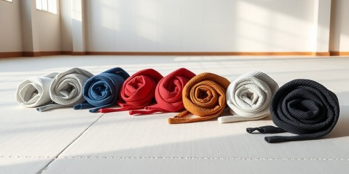 Os diferentes tipos de faixa de Jiu Jitsu e suas significações