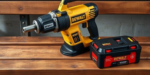 Parafusadeira Furadeira De Impacto The Black Tools Profissional TB-21PX 2 Baterias Com Maleta 60Hz Amarelo